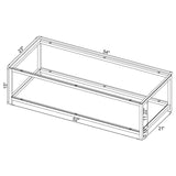 Trini Black Nickel 2-piece Coffee and End Table Set - Ornate Home