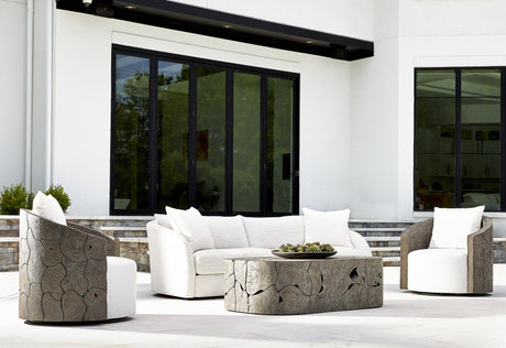 Trinidad Smoked Truffle Outdoor Cocktail Table - Ornate Home