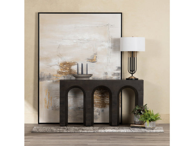 Trinity Black Console Table - Ornate Home