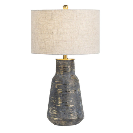 Trinity Urn Grey Table Lamp (Set of 2) - Ornate Home