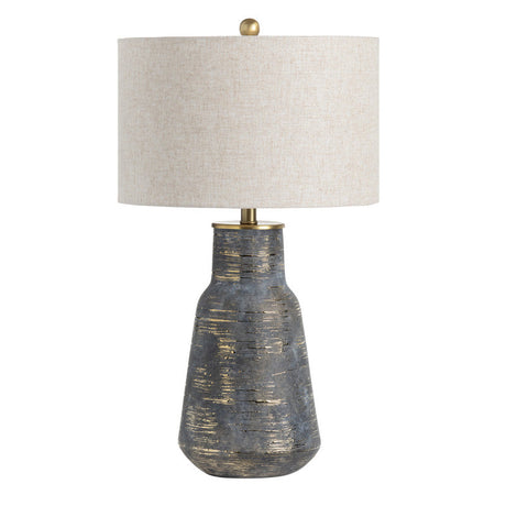 Trinity Urn Grey Table Lamp (Set of 2) - Ornate Home