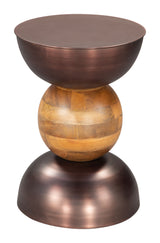 Tripoli Bronze Side Table - Ornate Home