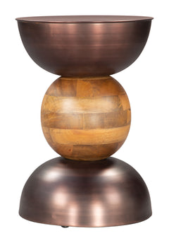 Tripoli Bronze Side Table - Ornate Home