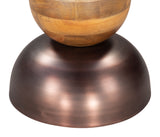 Tripoli Bronze Side Table - Ornate Home