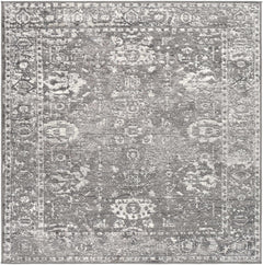 Tripp Distressed Gray Rug - Ornate Home
