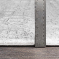 Tripp Distressed Gray Rug - Ornate Home