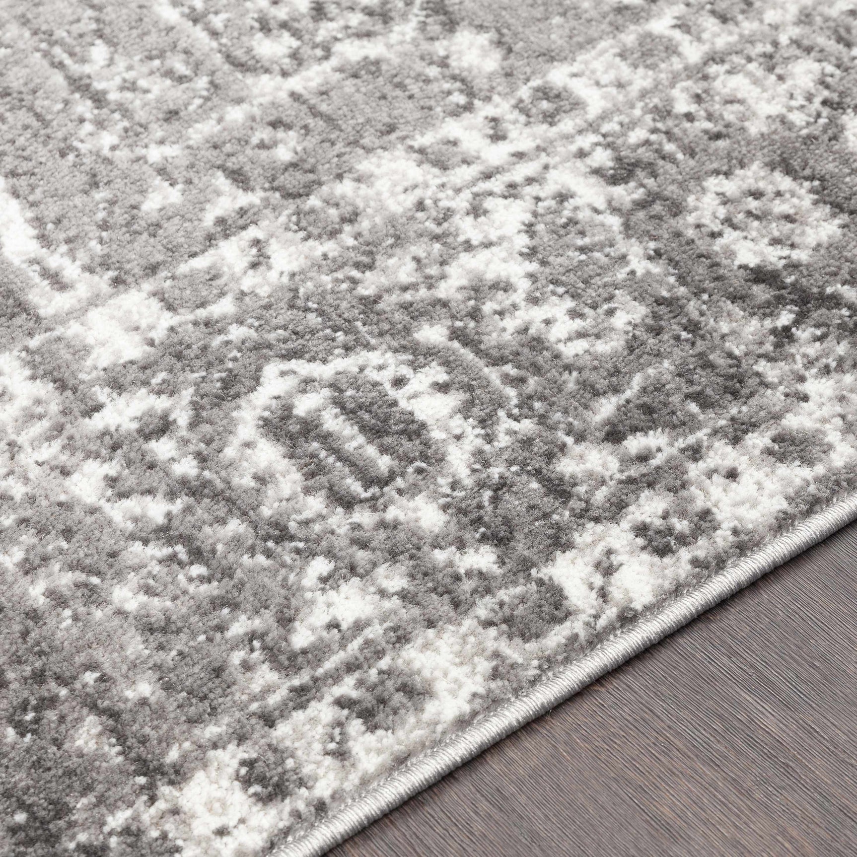 Tripp Distressed Gray Rug - Ornate Home