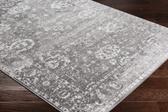 Tripp Distressed Gray Rug - Ornate Home