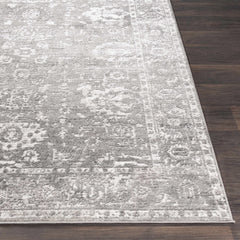 Tripp Distressed Gray Rug - Ornate Home