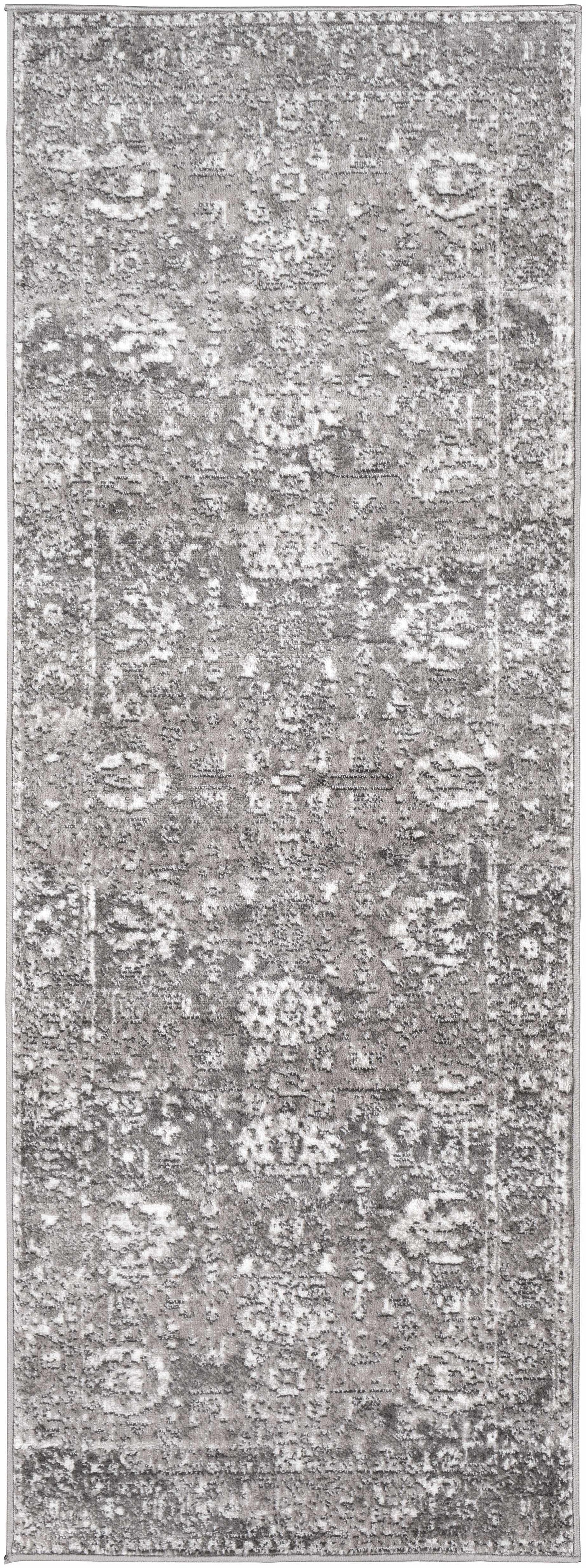 Tripp Distressed Gray Rug - Ornate Home