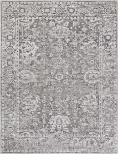 Tripp Distressed Gray Rug - Ornate Home