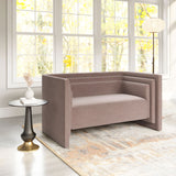 Trippel Taupe Loveseat - Ornate Home