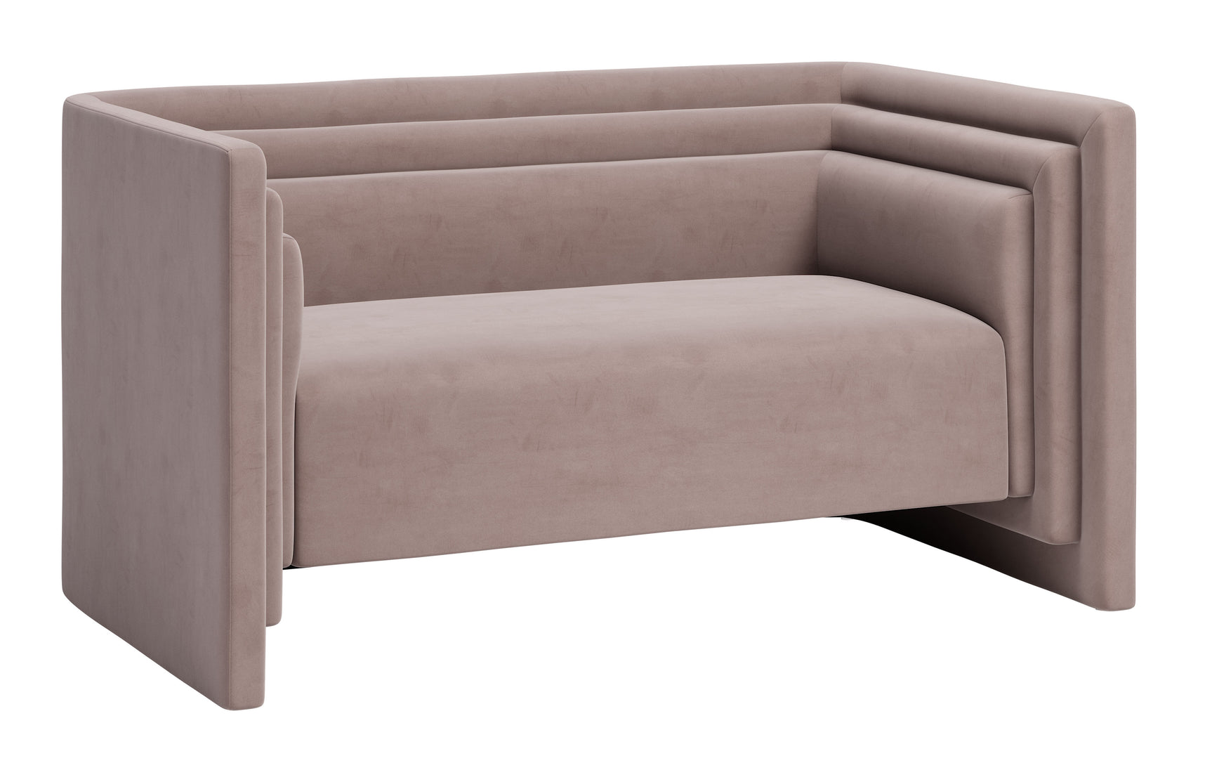Trippel Taupe Loveseat - Ornate Home