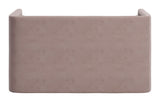 Trippel Taupe Loveseat - Ornate Home