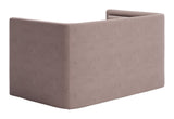 Trippel Taupe Loveseat - Ornate Home