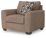 Triston-Peaks Suede Chair and a Half (Online Special Price) - Ornate Home