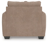 Triston-Peaks Suede Chair and a Half (Online Special Price) - Ornate Home