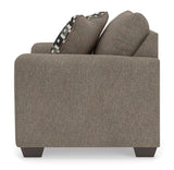 Triston-Peaks Suede Chair and a Half - Ornate Home