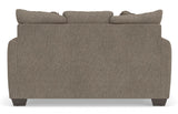 Triston-Peaks Suede Loveseat - Ornate Home