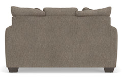 Triston-Peaks Suede Loveseat - Ornate Home