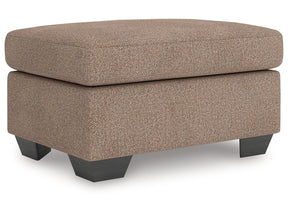 Triston-Peaks Suede Ottoman (Online Special Price) - Ornate Home