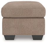 Triston-Peaks Suede Ottoman (Online Special Price) - Ornate Home