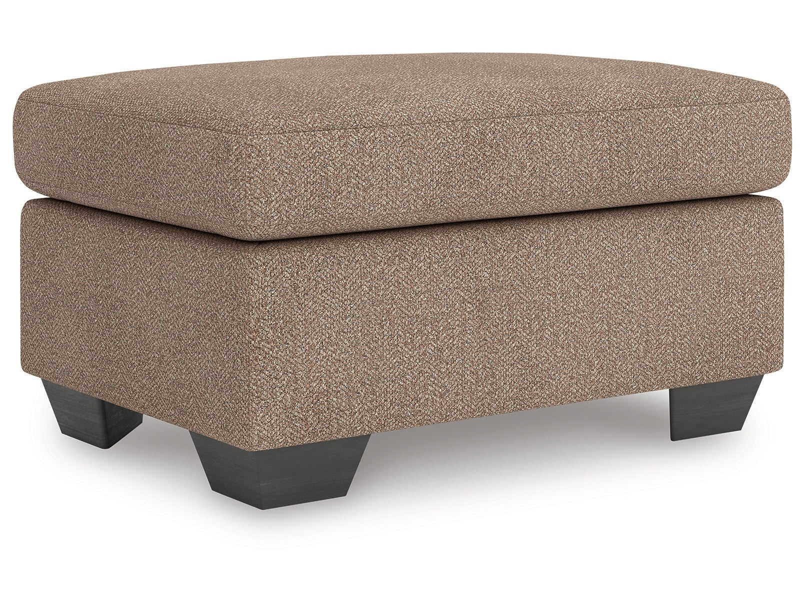 Triston-Peaks Suede Ottoman - Ornate Home