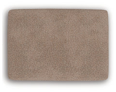 Triston-Peaks Suede Ottoman - Ornate Home