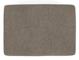 Triston-Peaks Suede Ottoman - Ornate Home