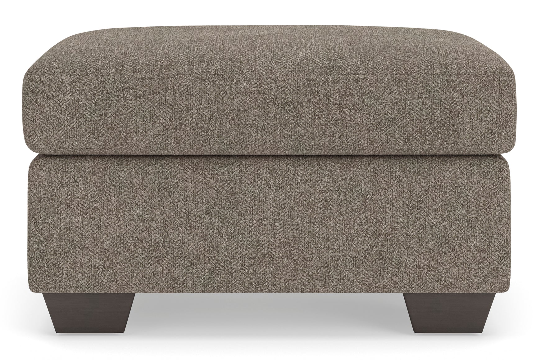 Triston-Peaks Suede Ottoman - Ornate Home