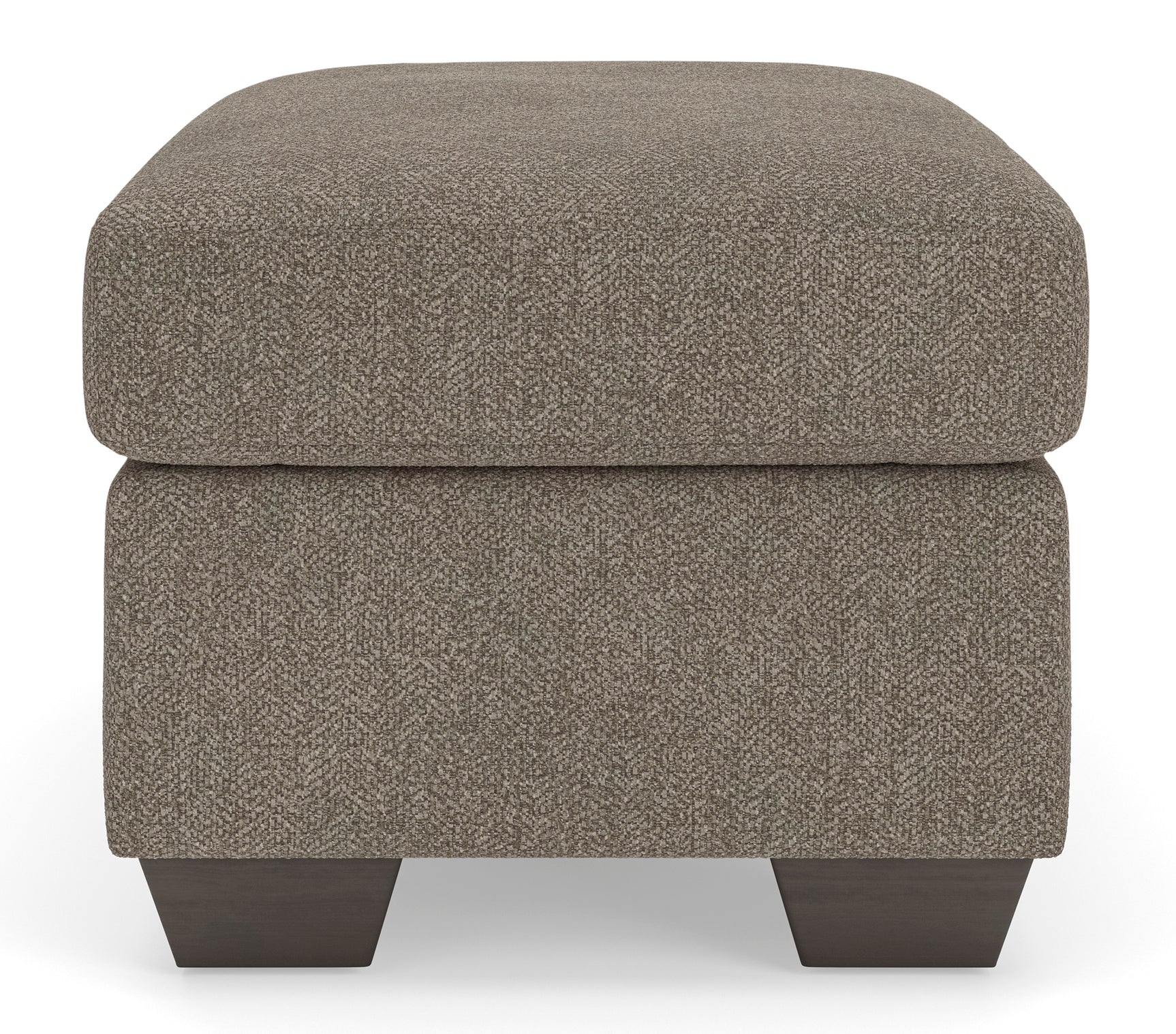 Triston-Peaks Suede Ottoman - Ornate Home
