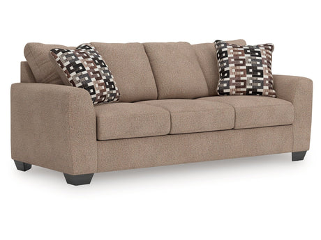 Triston-Peaks Suede Queen Sofa Sleeper (Online Special Price) - Ornate Home