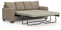 Triston-Peaks Suede Queen Sofa Sleeper - Ornate Home