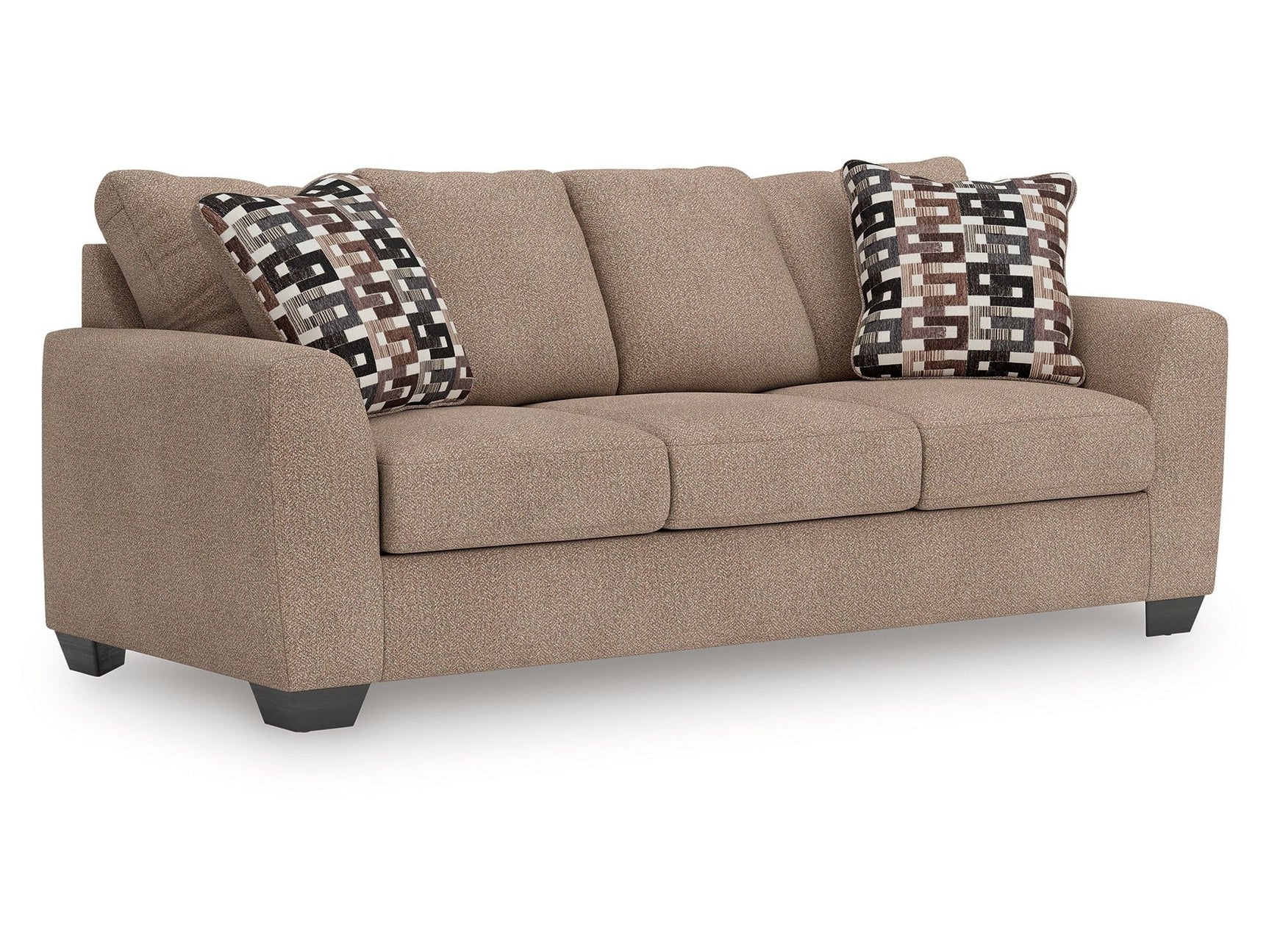 Triston-Peaks Suede Sofa (Online Special Price) - Ornate Home