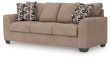 Triston-Peaks Suede Sofa (Online Special Price) - Ornate Home