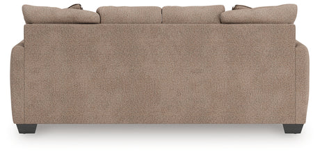Triston-Peaks Suede Sofa - Ornate Home