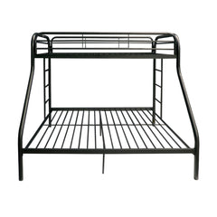 Tritan Black Bunk Bed (Twin XL/Queen) - Ornate Home
