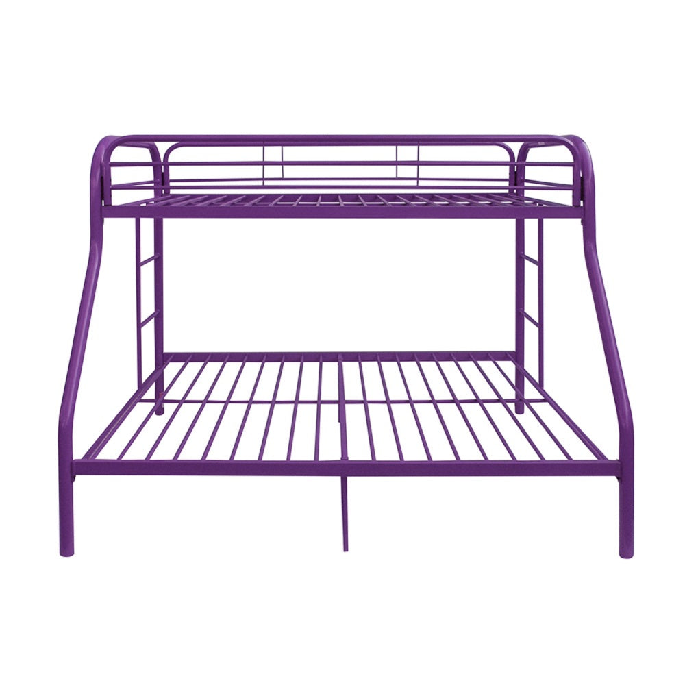 Tritan Purple Bunk Bed (Twin/Full) - Ornate Home