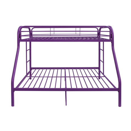 Tritan Purple Bunk Bed (Twin/Full) - Ornate Home