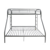 Tritan Silver Bunk Bed (Twin XL/Queen) - Ornate Home