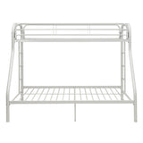 Tritan White Bunk Bed (Twin XL/Queen) - Ornate Home
