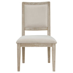 Trofello White Washed 5-piece Dining Room Set - Ornate Home