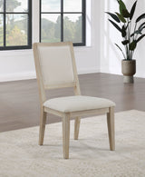 Trofello White Washed Side Chair (Set of 2) - Ornate Home
