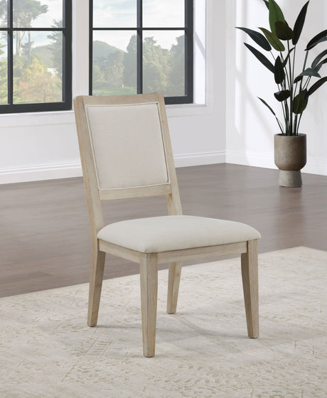 Trofello White Washed Side Chair (Set of 2) - Ornate Home