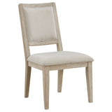 Trofello White Washed Side Chair (Set of 2) - Ornate Home