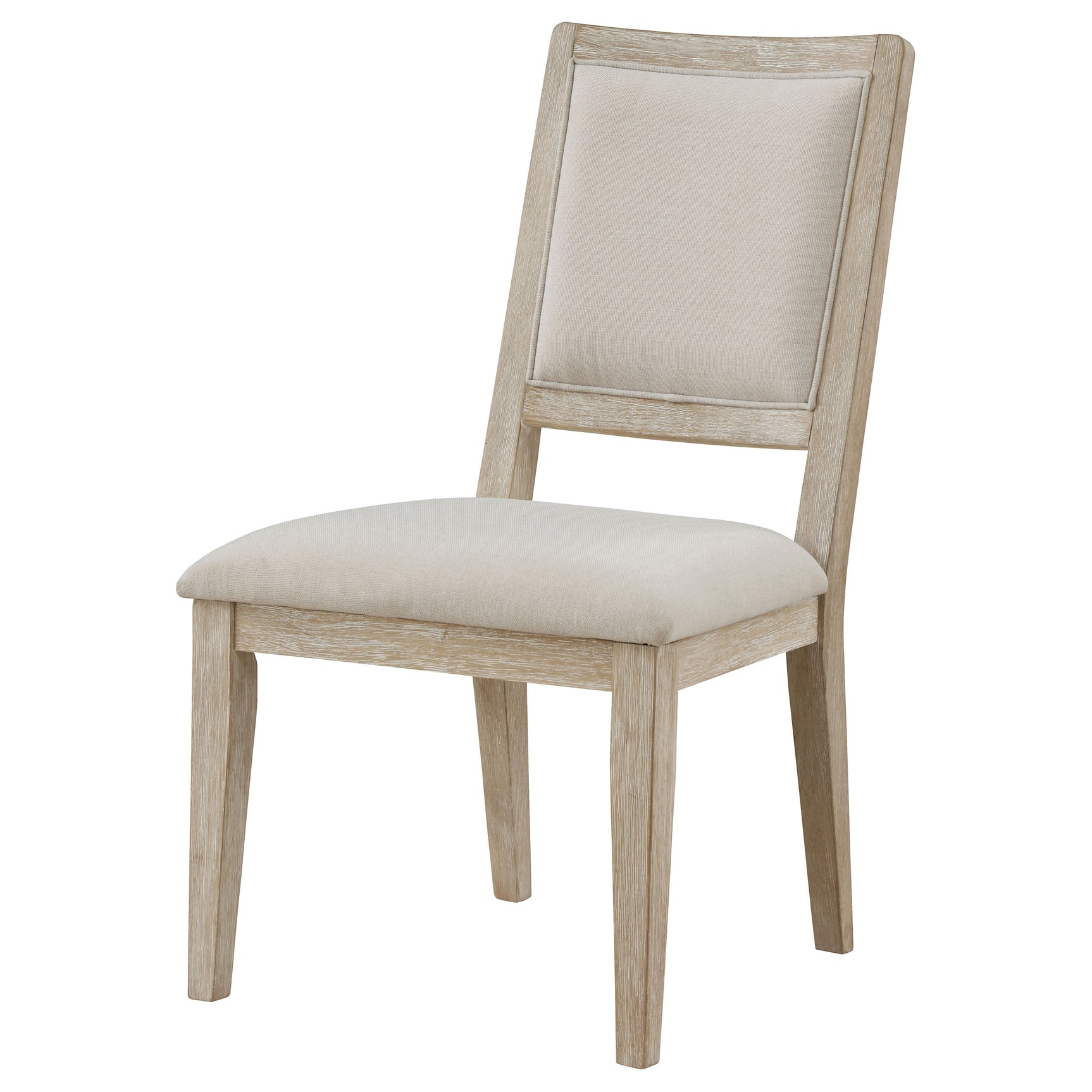Trofello White Washed Side Chair (Set of 2) - Ornate Home