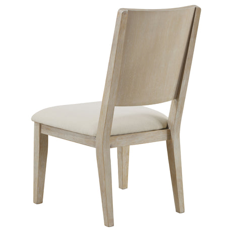 Trofello White Washed Side Chair (Set of 2) - Ornate Home