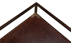 Trolley Brown Side Table - Ornate Home