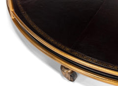 Trolley Gold Round Cocktail Table - Ornate Home