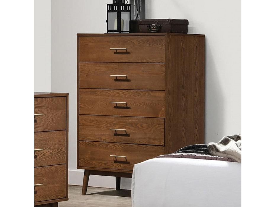 Tromso Walnut Chest - Ornate Home